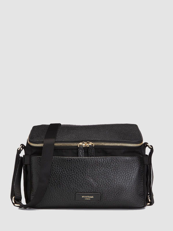 Alyssa Stroller Bag Black & Gold
